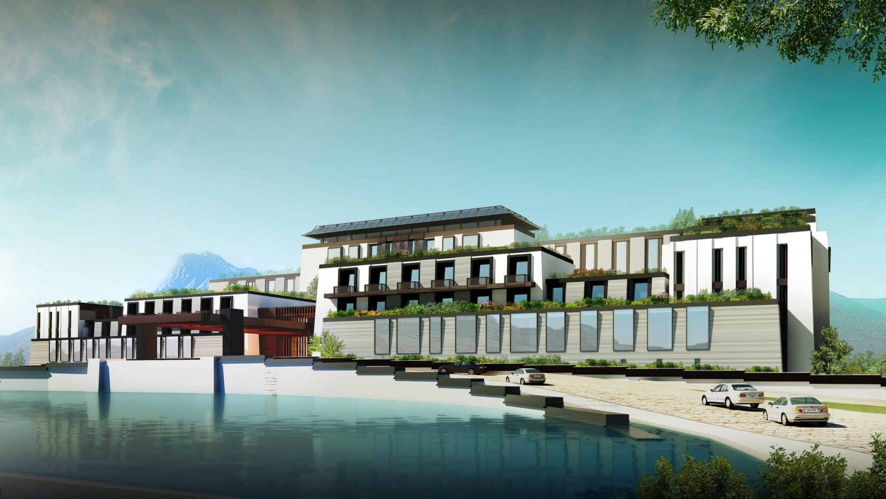 Sheraton Diqing Resort, by Archilier Architecture