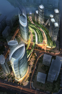 Ningbo Yuanda Mixed Use Development, by Archilier Architecture