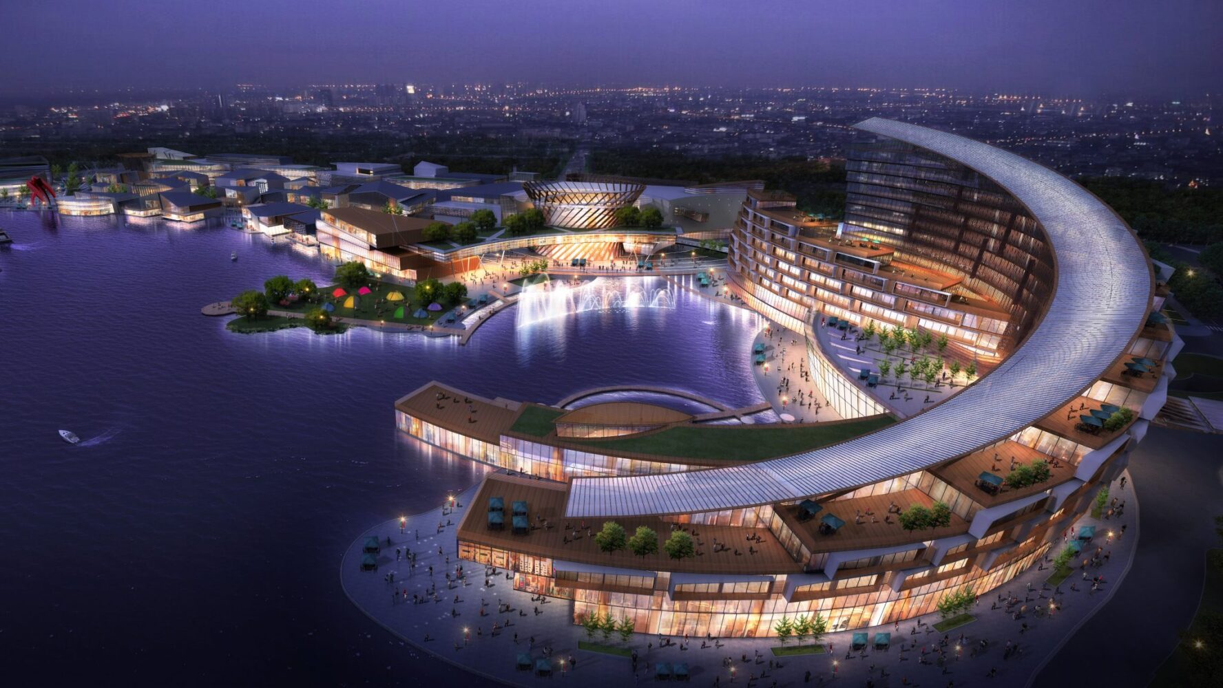Chengdu Caesars Resort Master Plan, by Archilier Architecture
