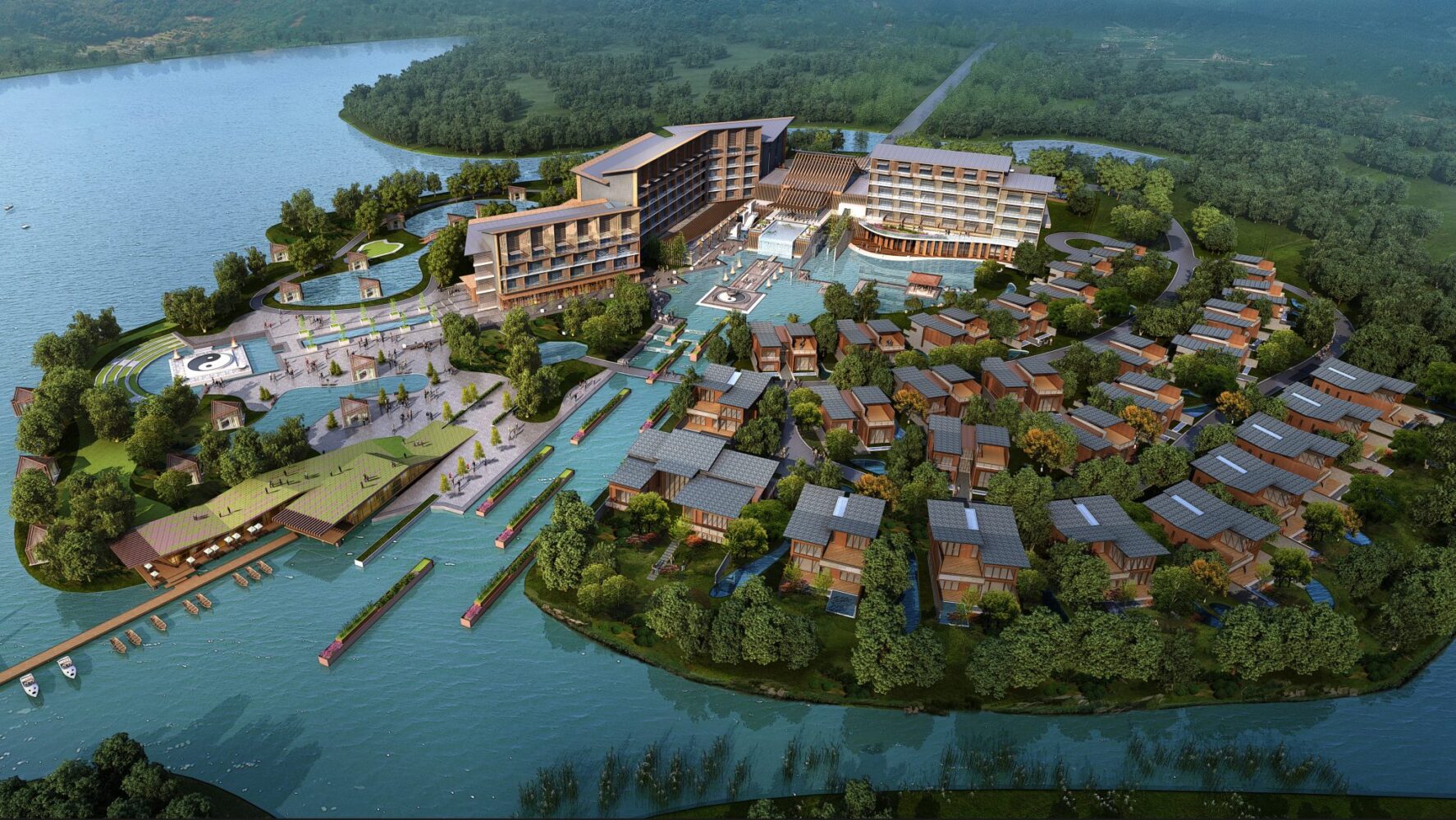 Maoshan Hentique Resort, by Archilier Architecture