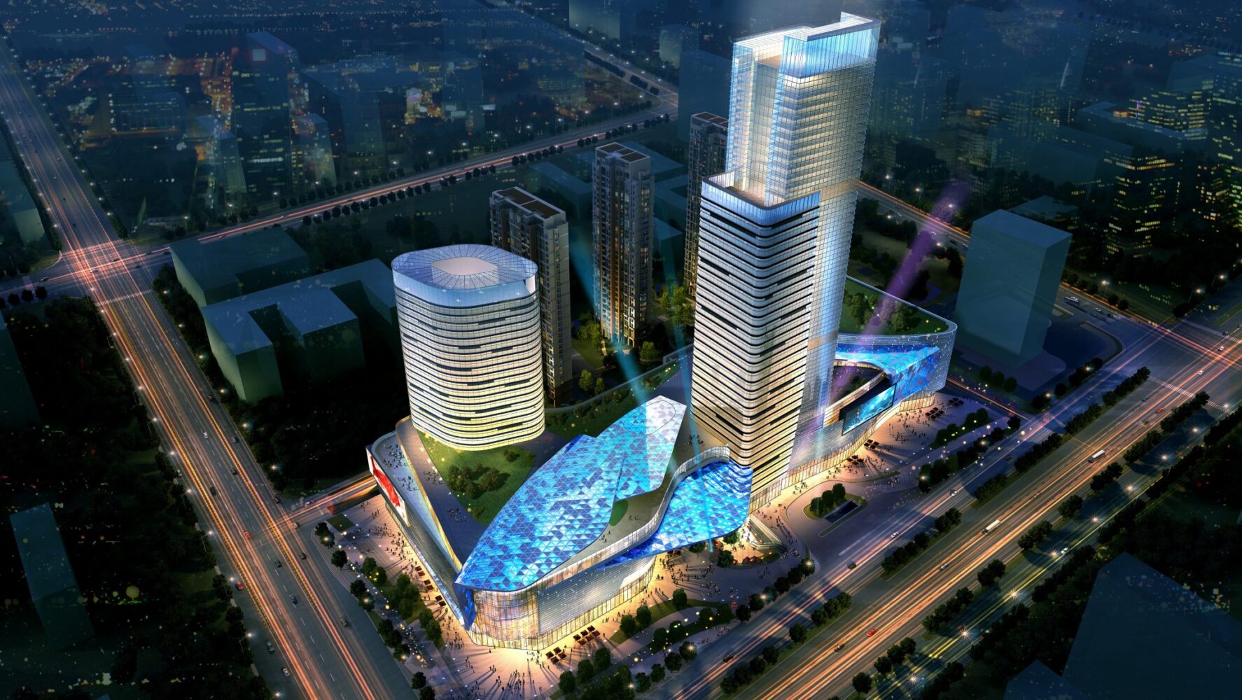 Nangtong Yuanrong Mixed-Use Complex, by Archilier Architecture