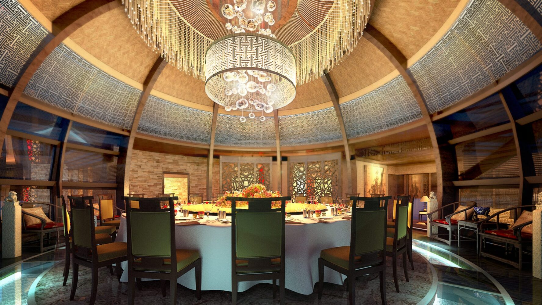 Sanya St Regis Private Club, by Archilier Architecture