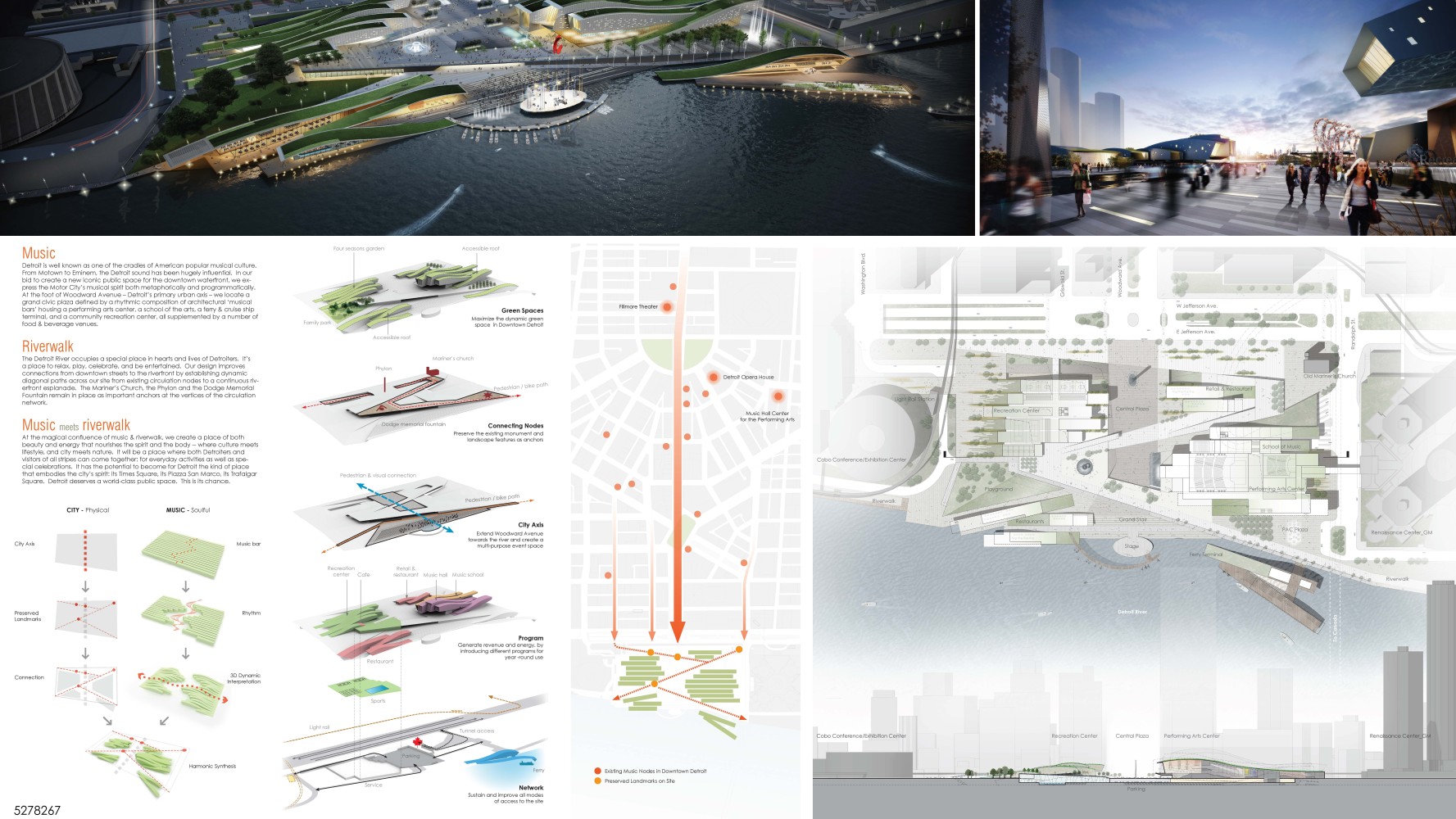Detroit Riverfront Development, by Archilier Architecture