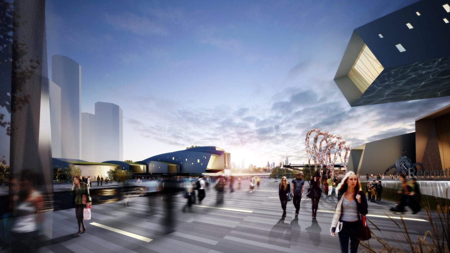 Detroit Riverfront Development, by Archilier Architecture