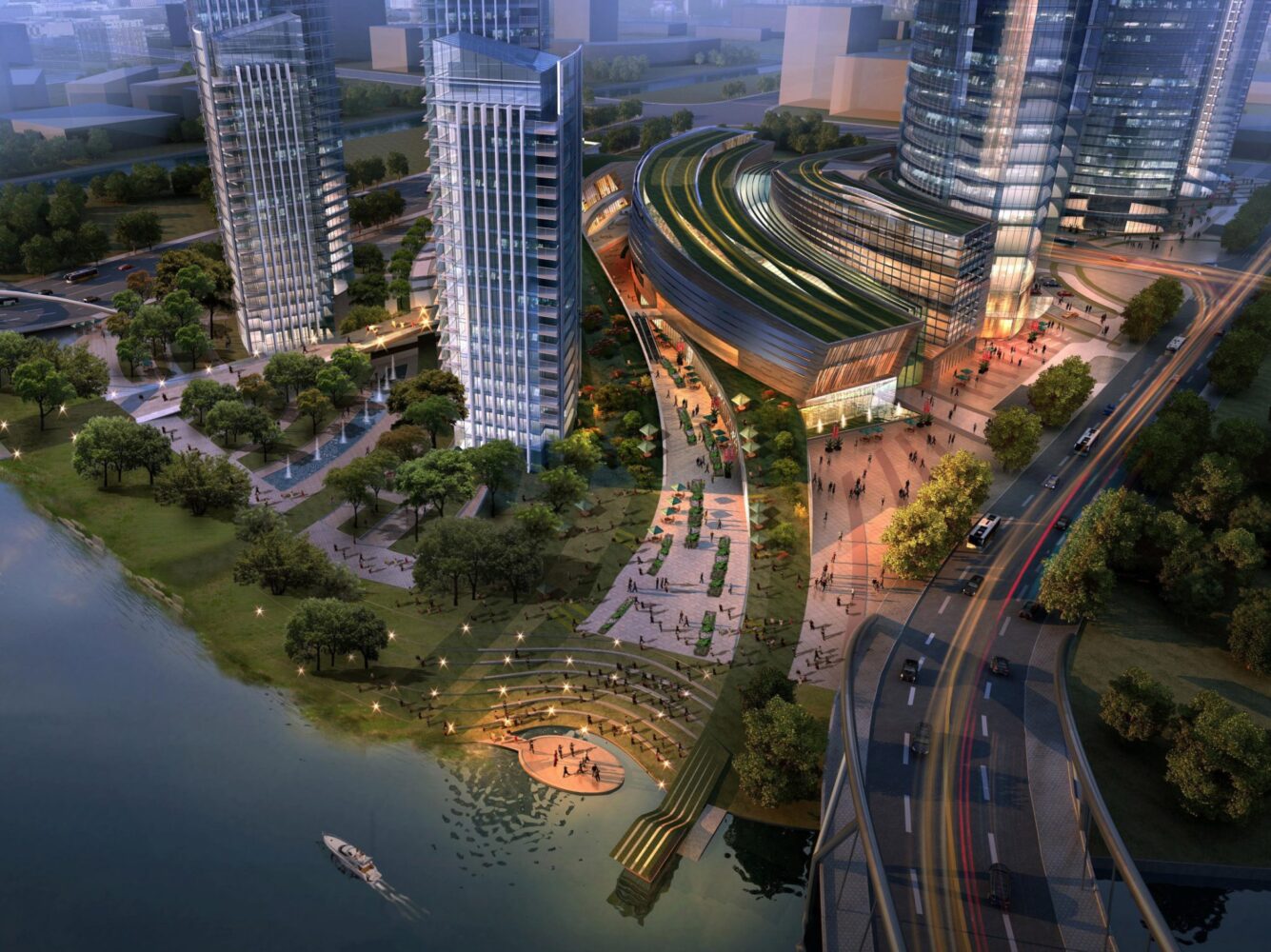 Ningbo Yuanda Mixed Use Development, by Archilier Architecture