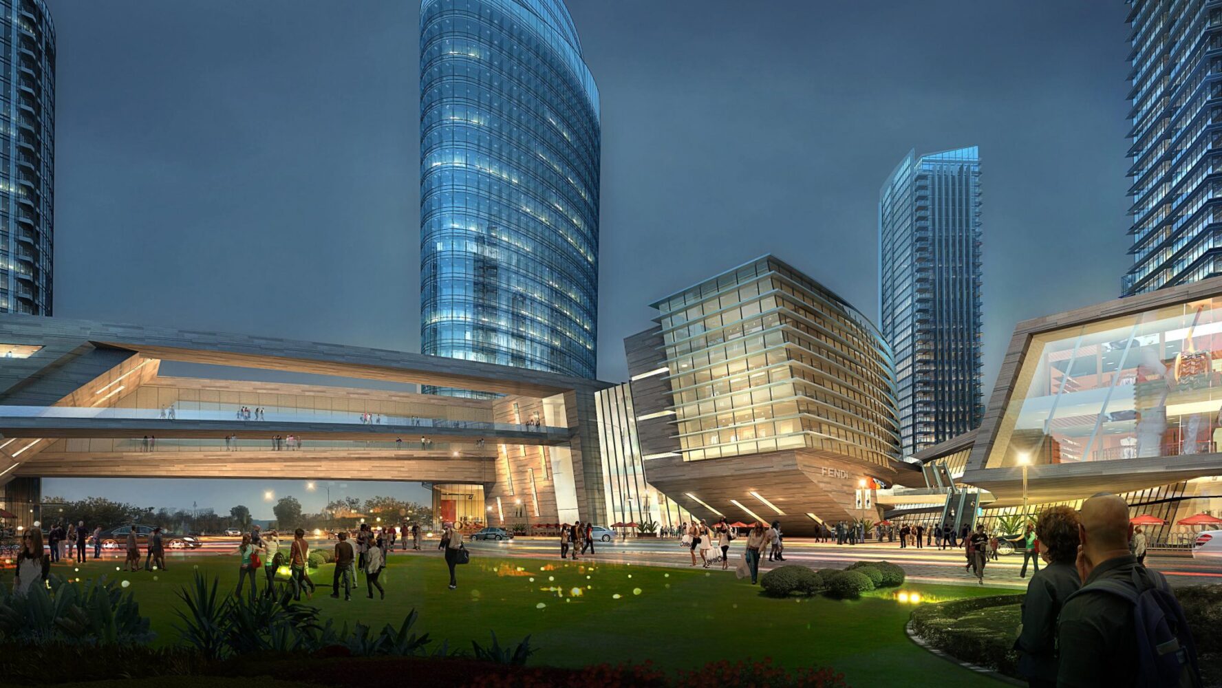 Ningbo Yuanda Mixed Use Development, by Archilier Architecture