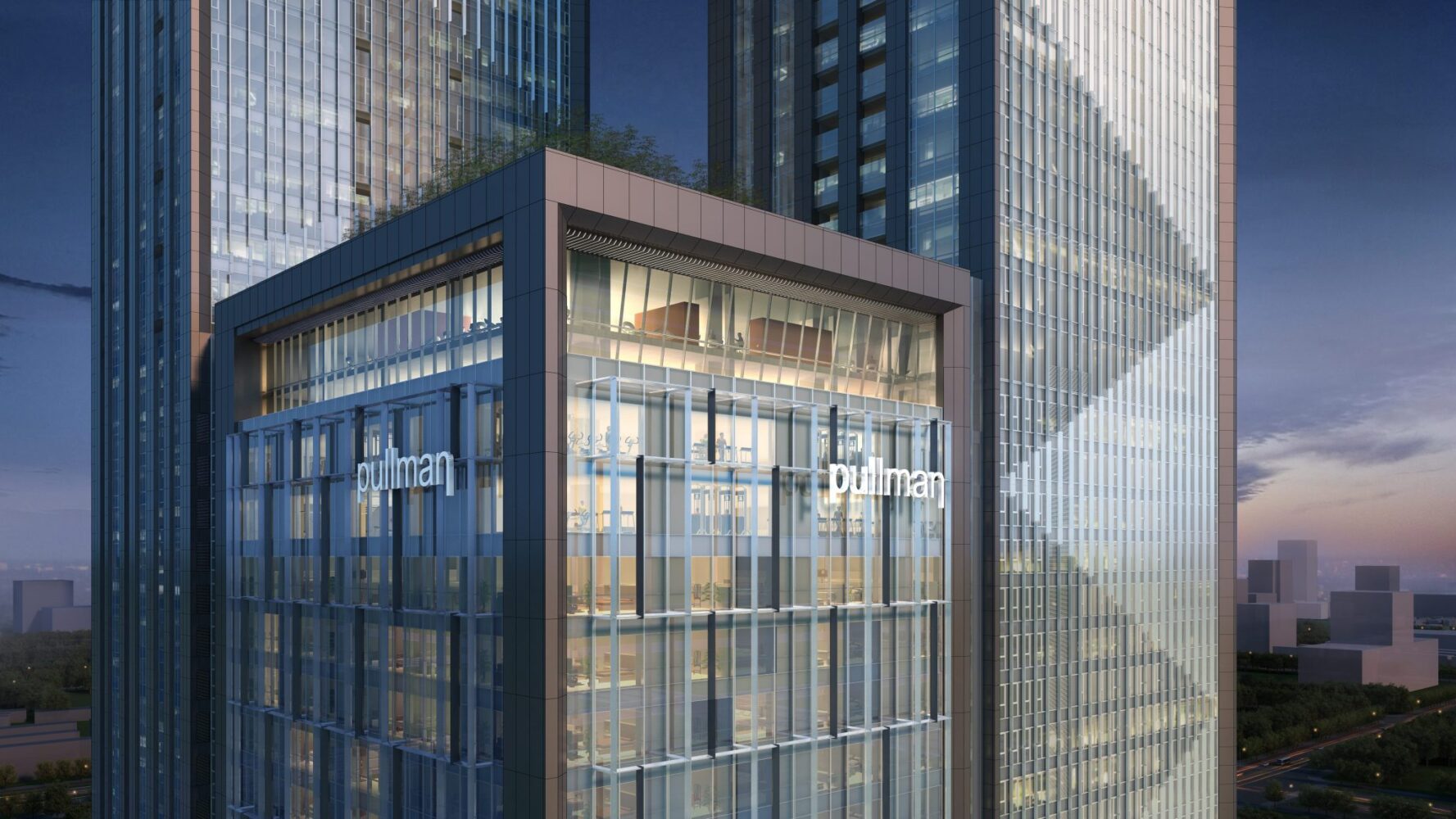 HangZhou ZhuoYue Pullman Hotel and Twin Towers, by Archilier Architecture