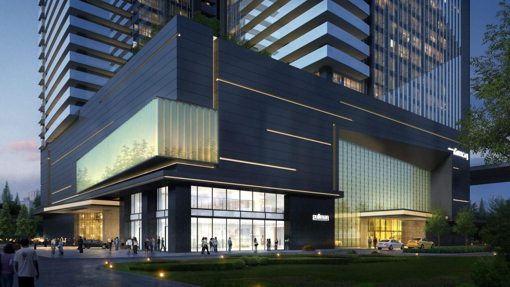 HangZhou ZhuoYue Pullman Hotel and Twin Towers, by Archilier Architecture