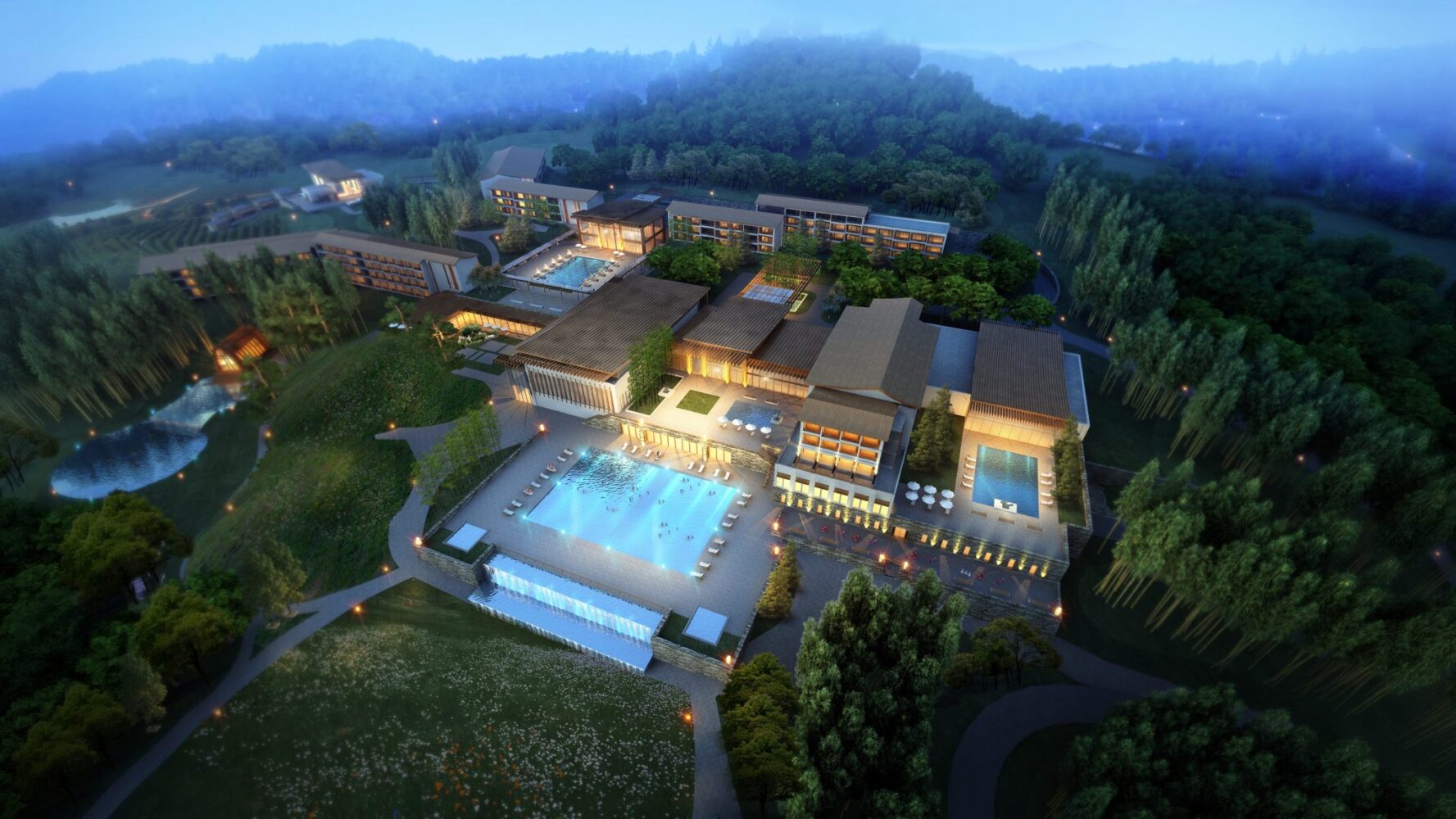 CLUB MED RESORT ANJI, by archilier architecture