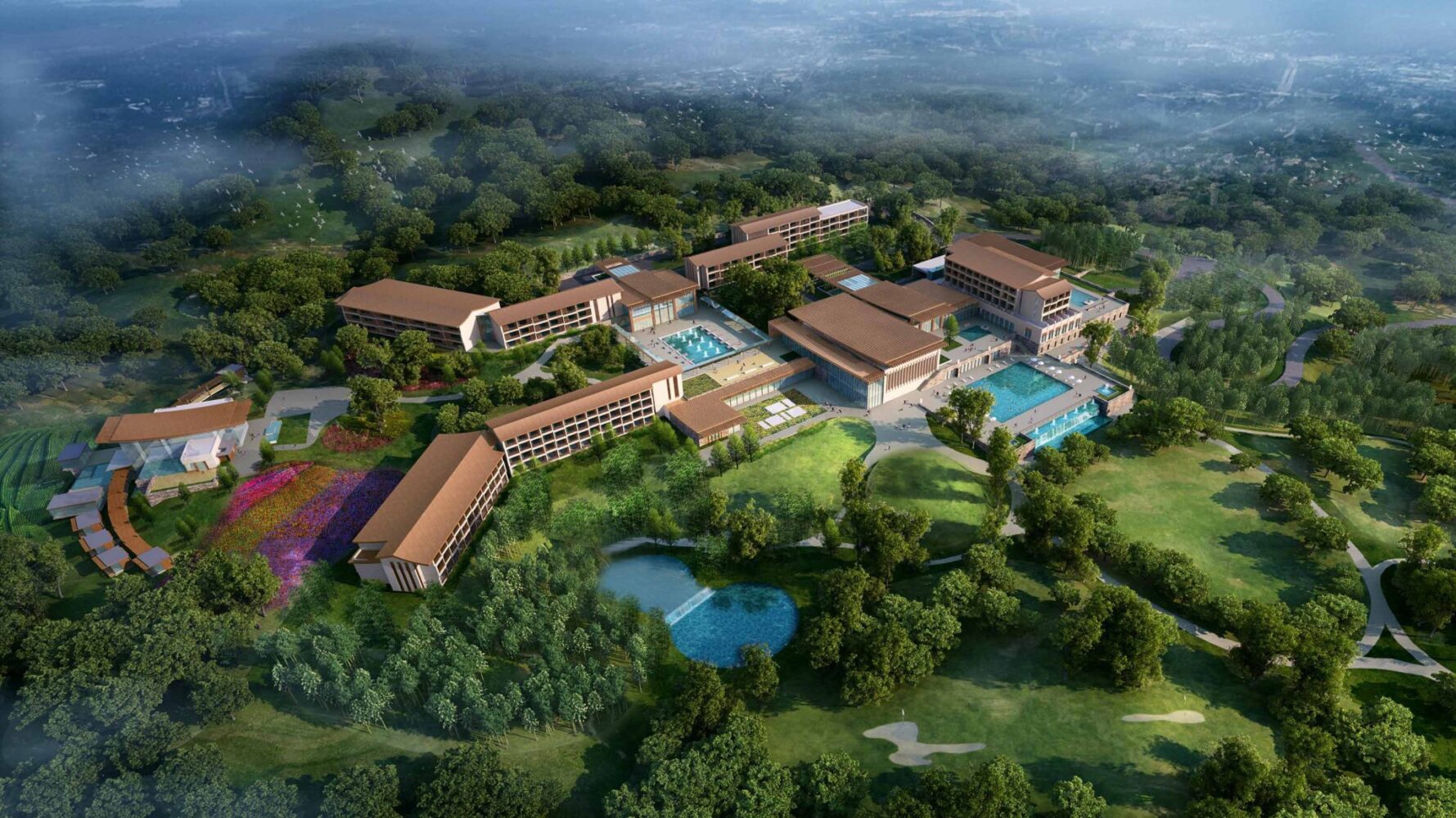 CLUB MED RESORT ANJI, by archilier architecture