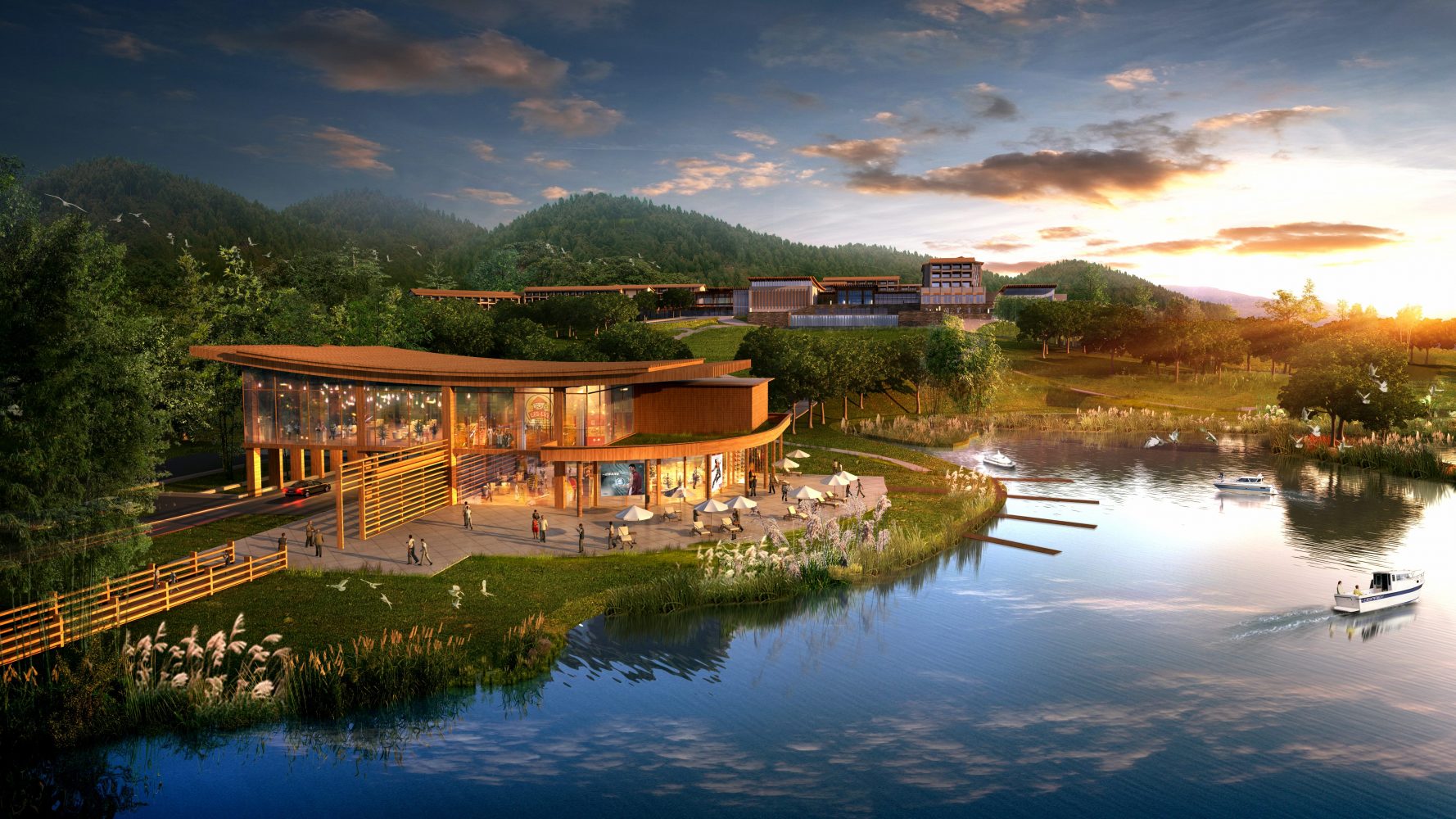 CLUB MED RESORT ANJI, by archilier architecture